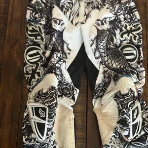 Fox Multicolor Graphic Motorcycle Pants